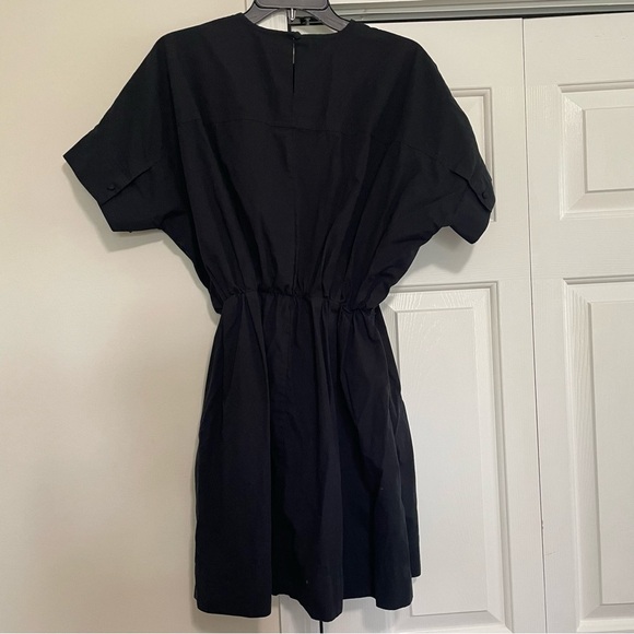 Banana Republic Black Dress Lightweight Spring ShortSleeved Size Small - Picture 5 of 8